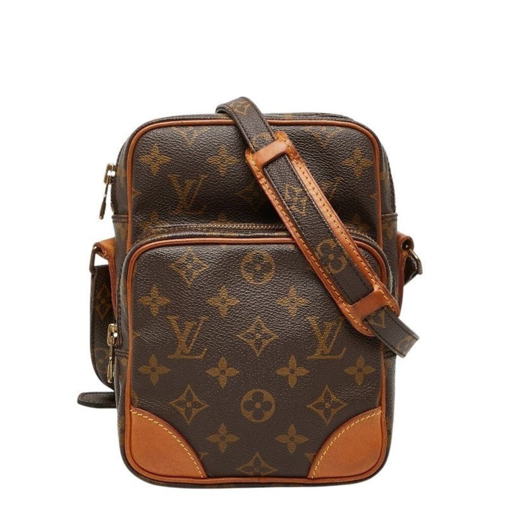Louis Vuitton Monogram Amazone Shoulder Bag Brown